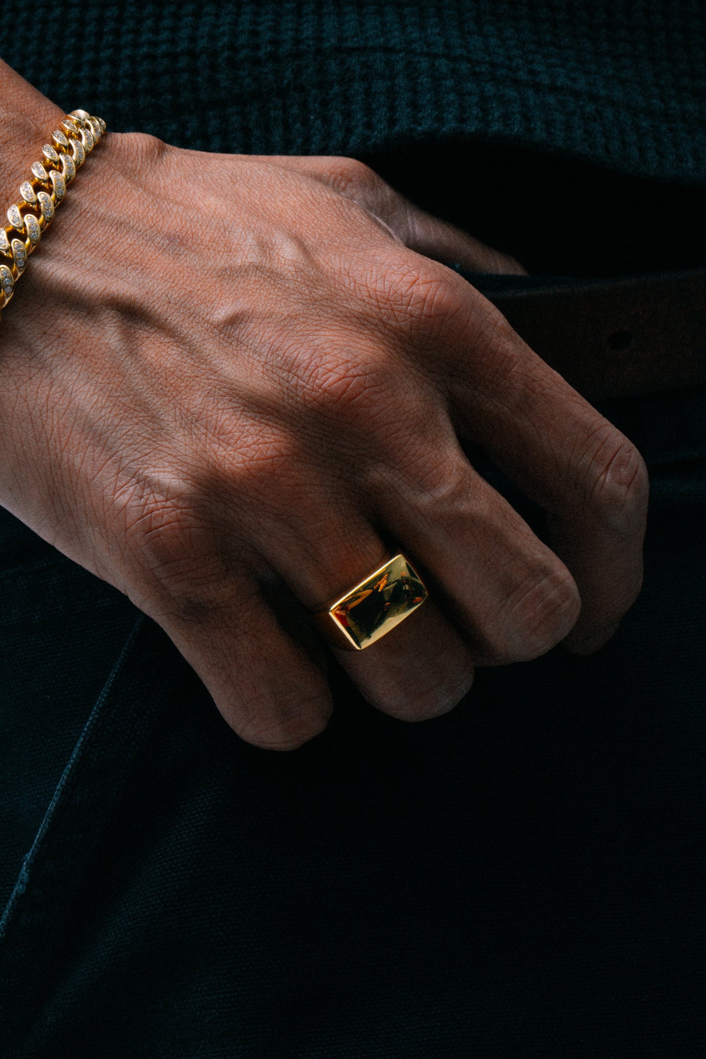 Rectangular Signet Ring