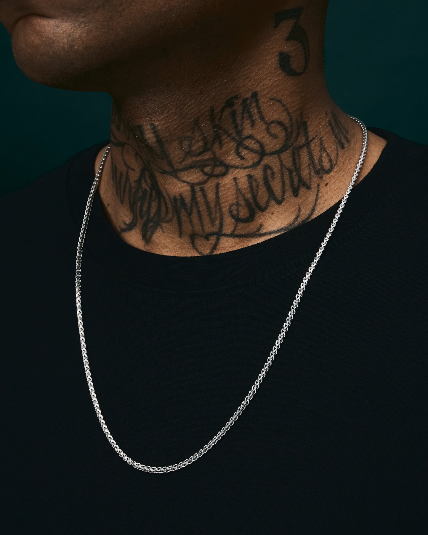 Sterling Silver Franco Chain - 2.5mm