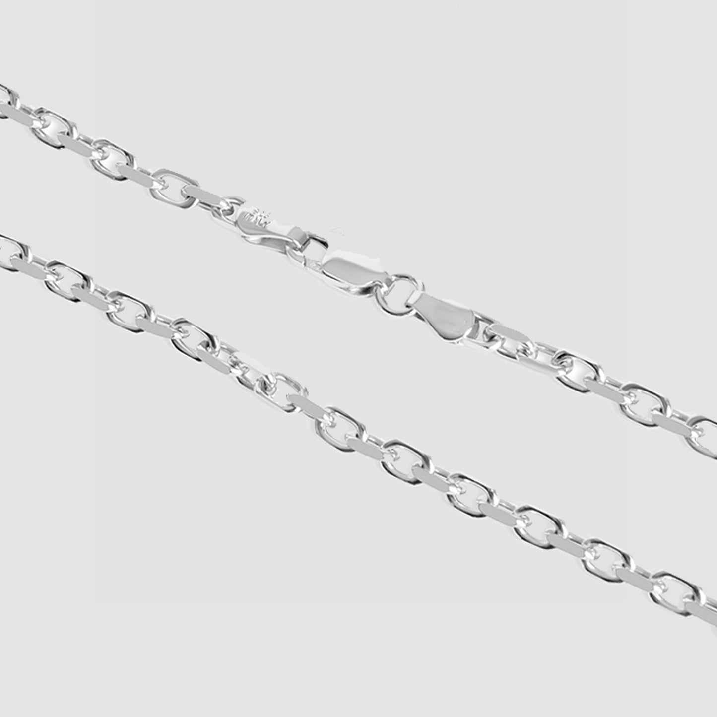 Sterling Silver Industrial Chain - 3mm