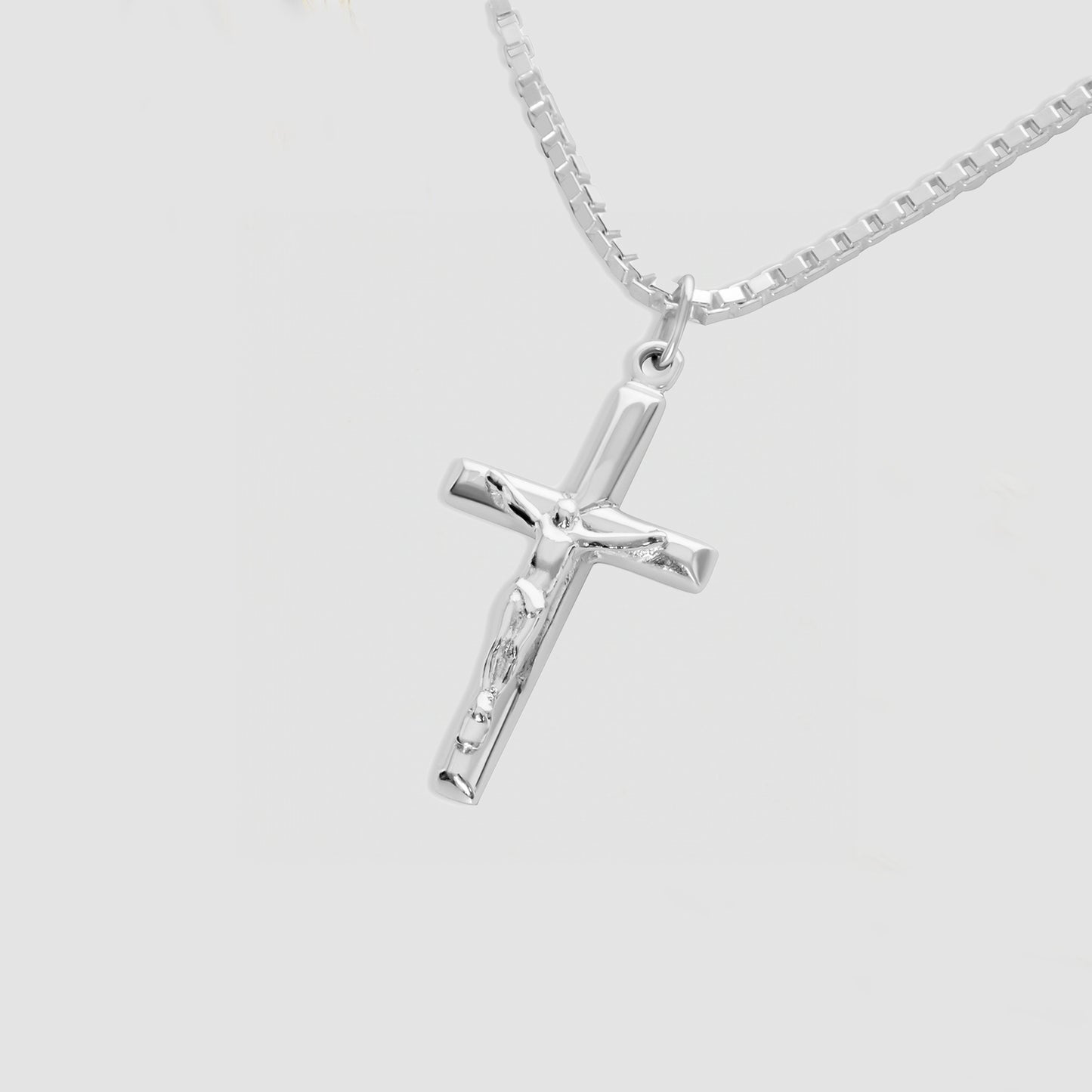 Sterling Silver Crucifix Necklace