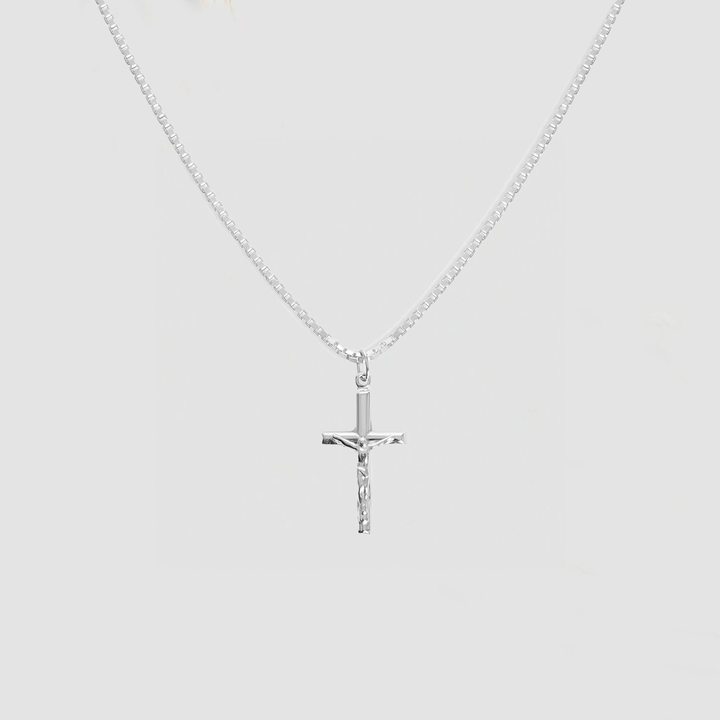 Sterling Silver Crucifix Necklace