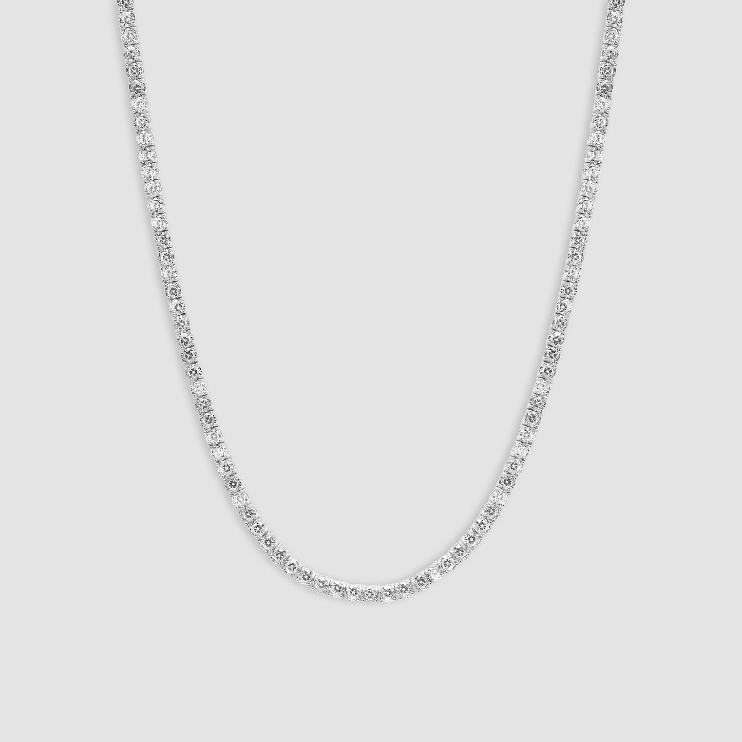 Sterling Silver Tennis Chain - 4mm
