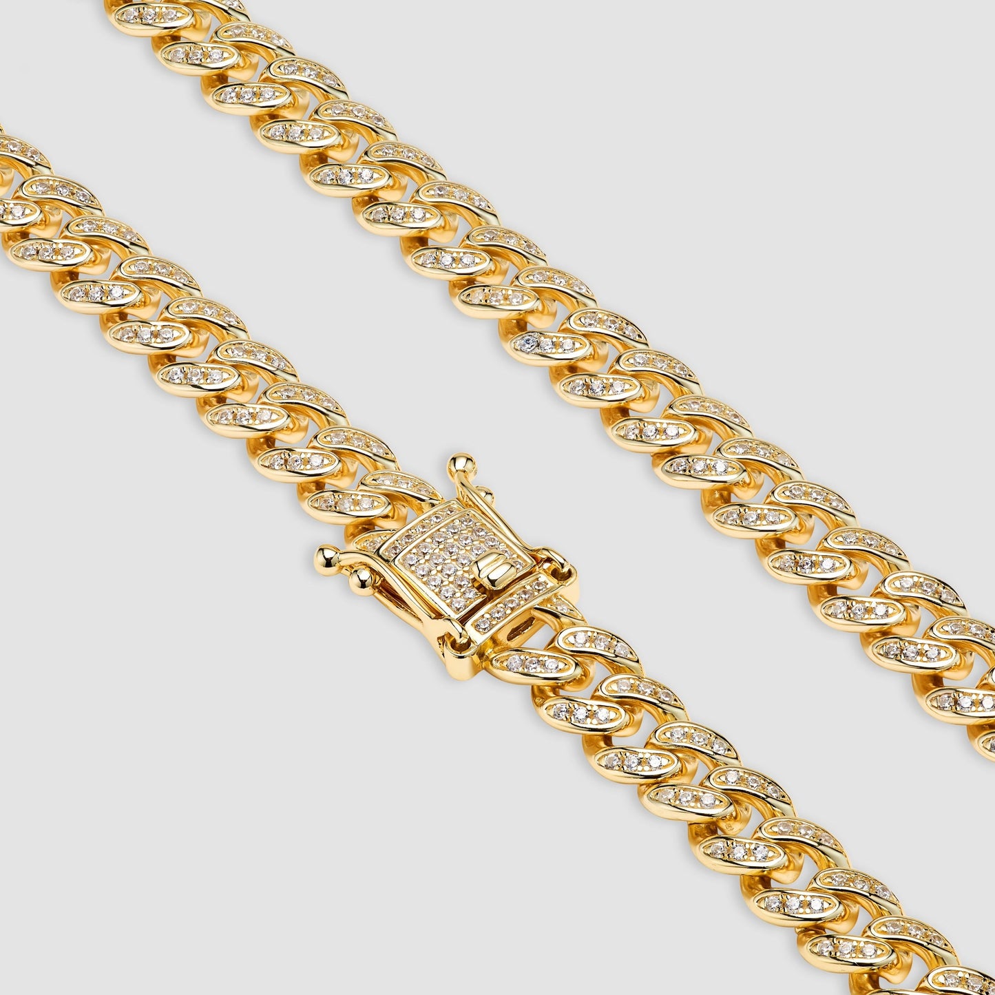 Iced Out Cuban Link Chain - 8mm