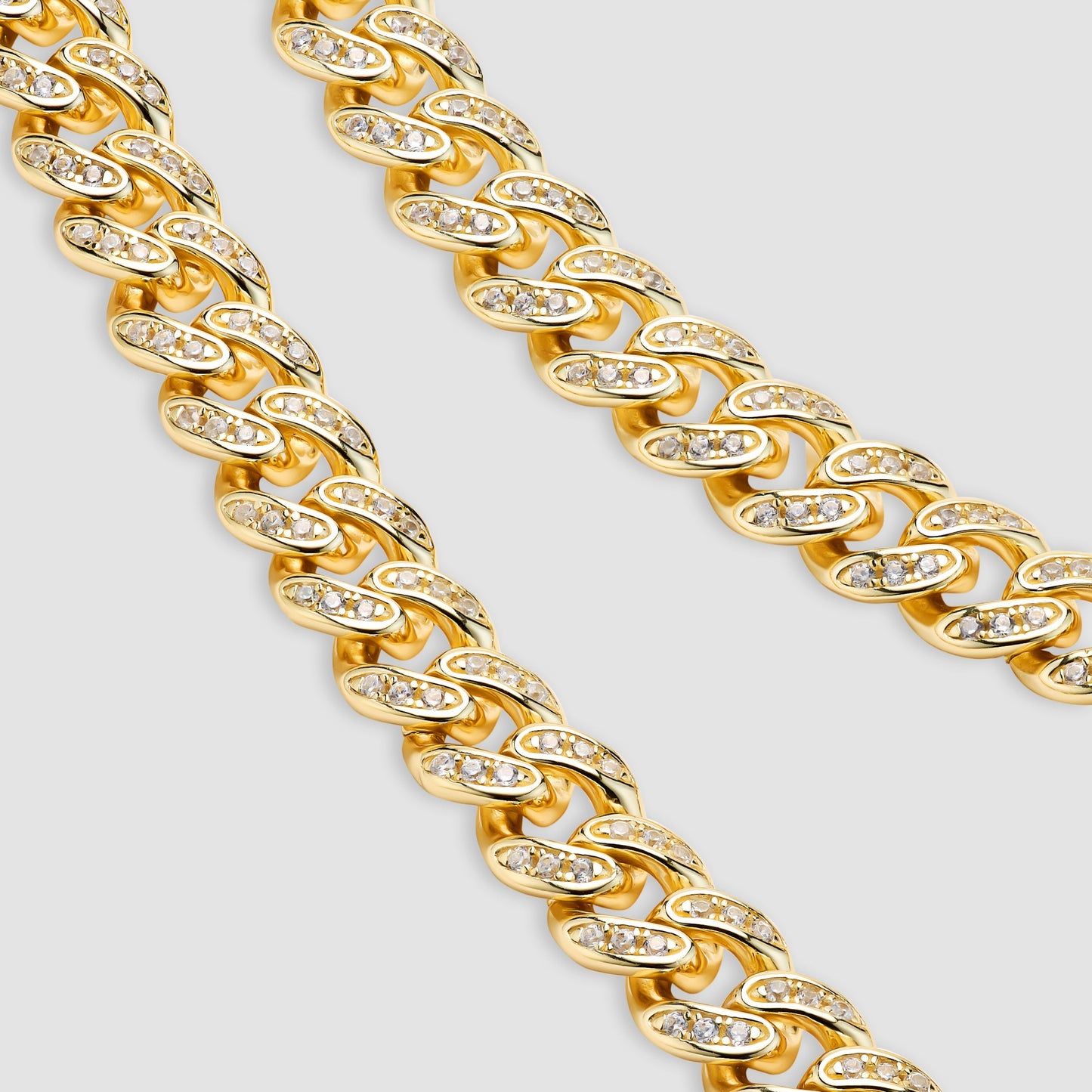 Iced Out Cuban Link Chain - 8mm