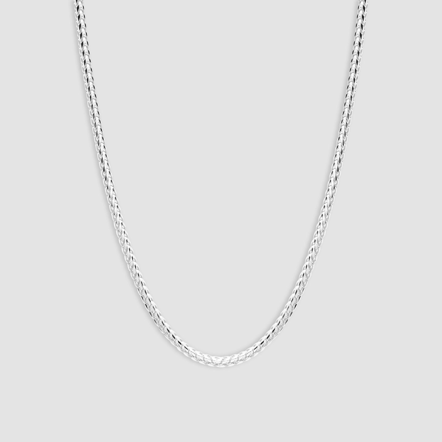 Sterling Silver Franco Chain - 4mm