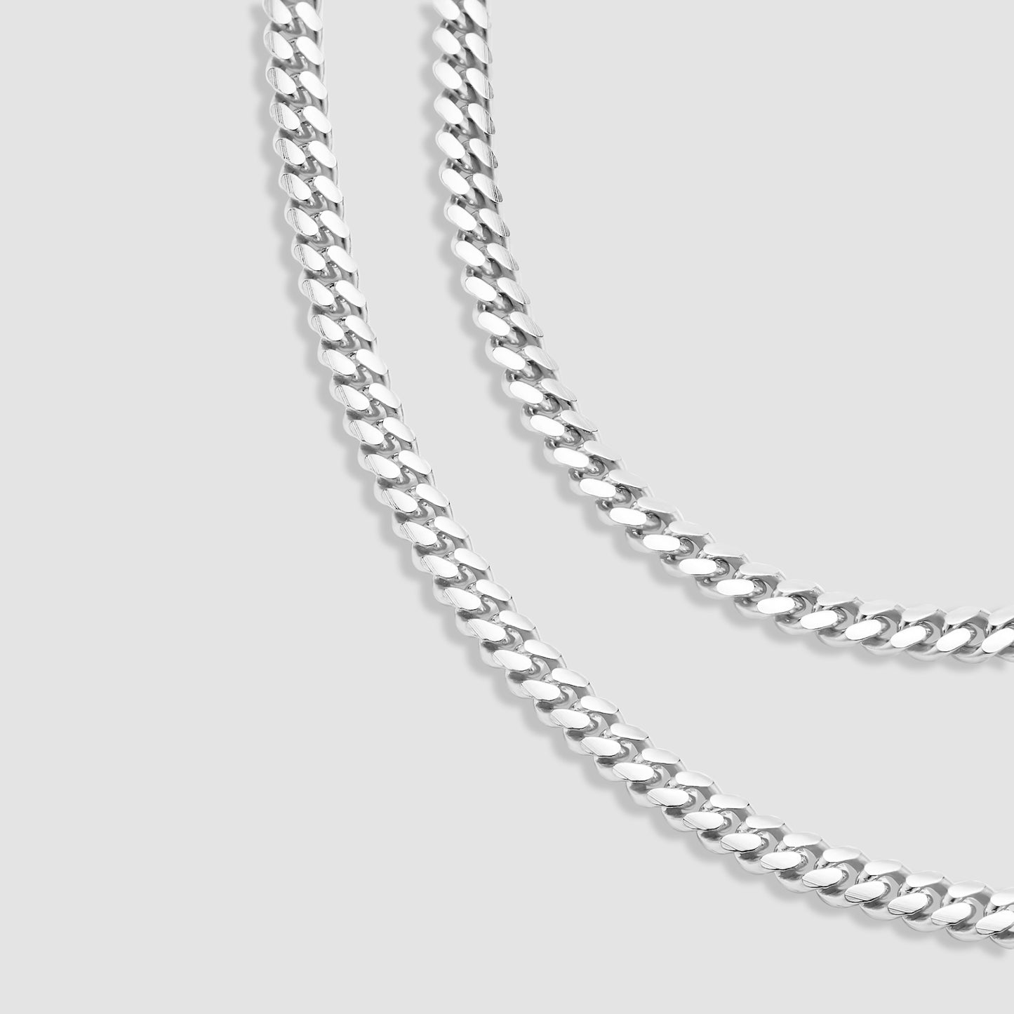Sterling Silver Cuban Link Chain - 3mm