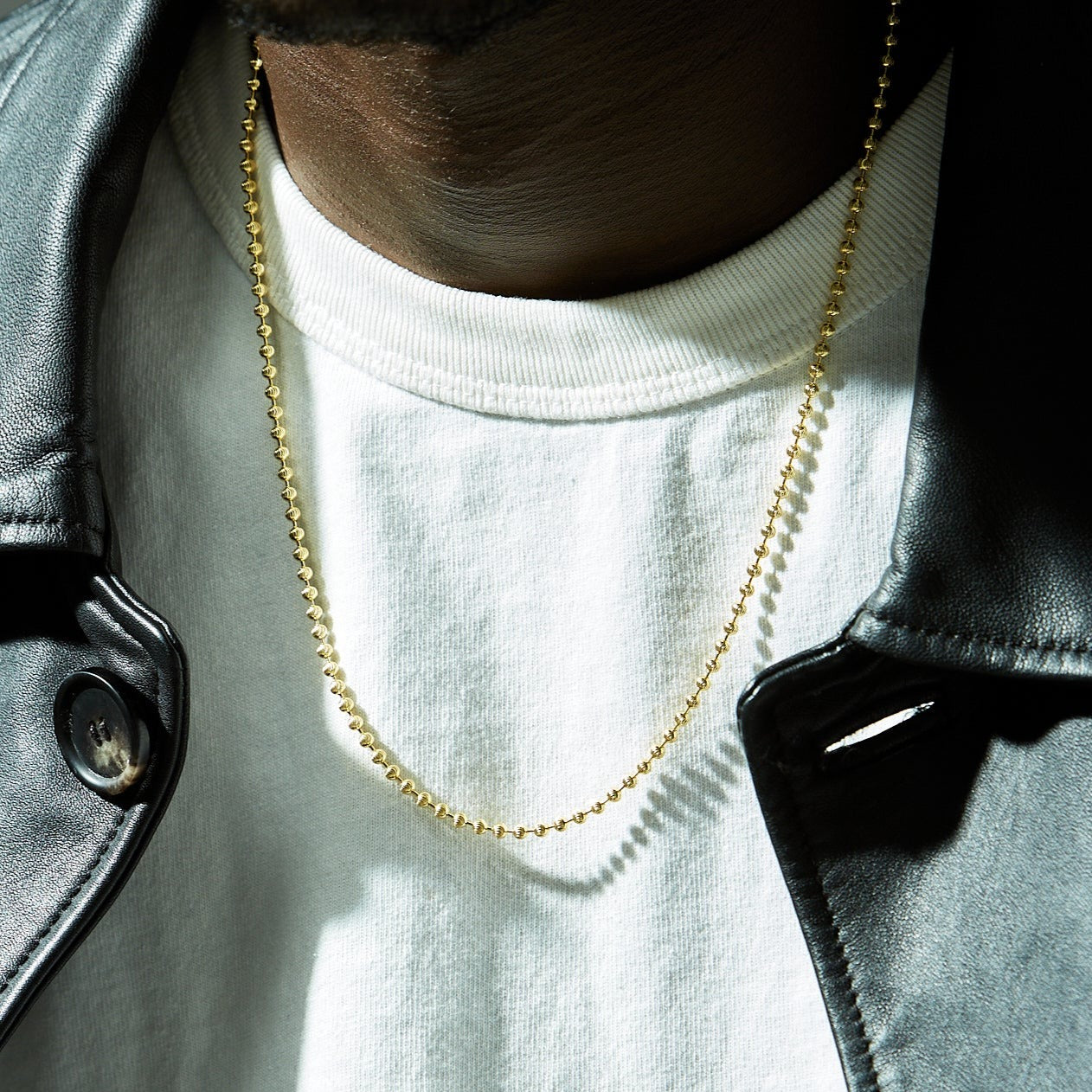 Moon Cut Ball Chain - 3mm