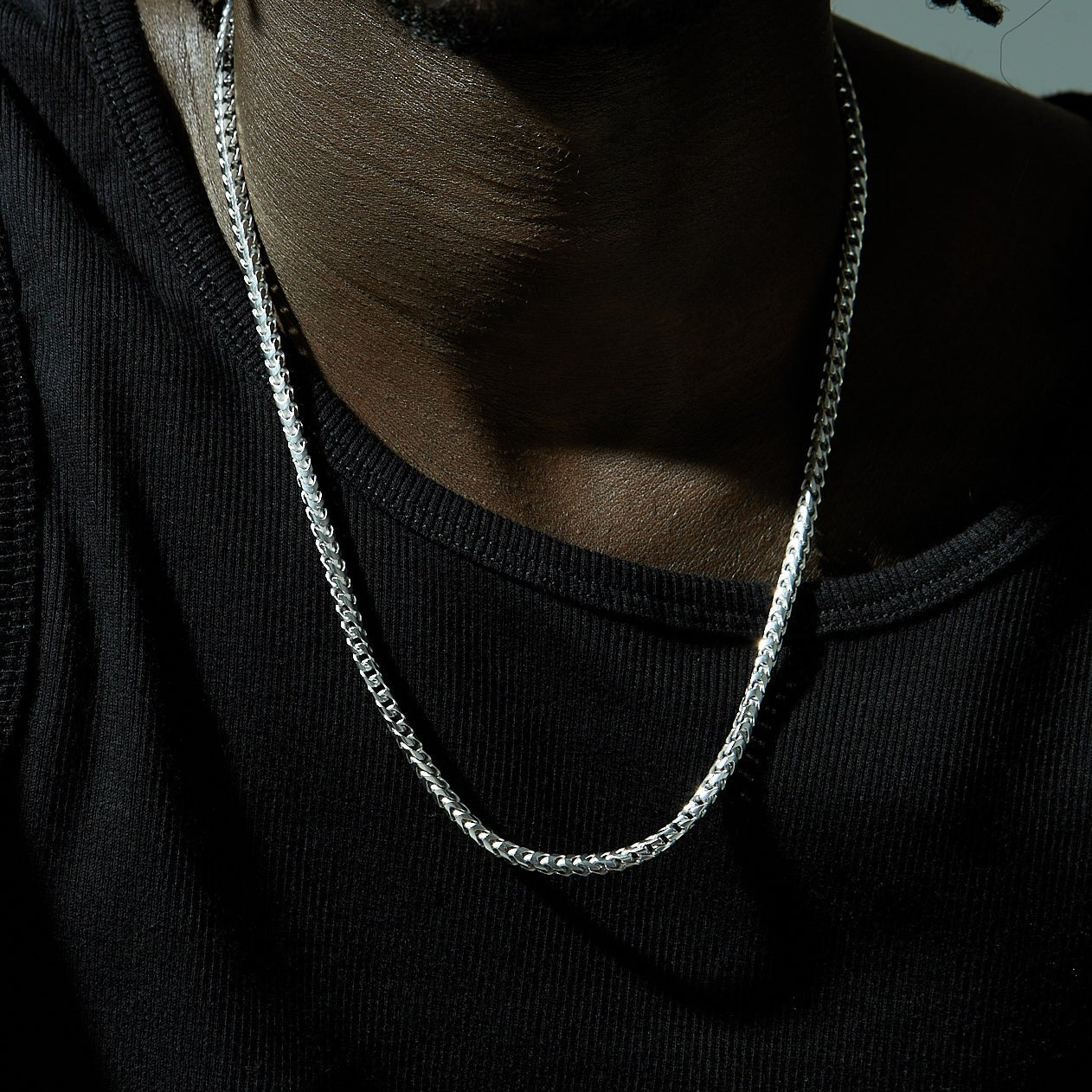 Sterling Silver Franco Chain - 4mm