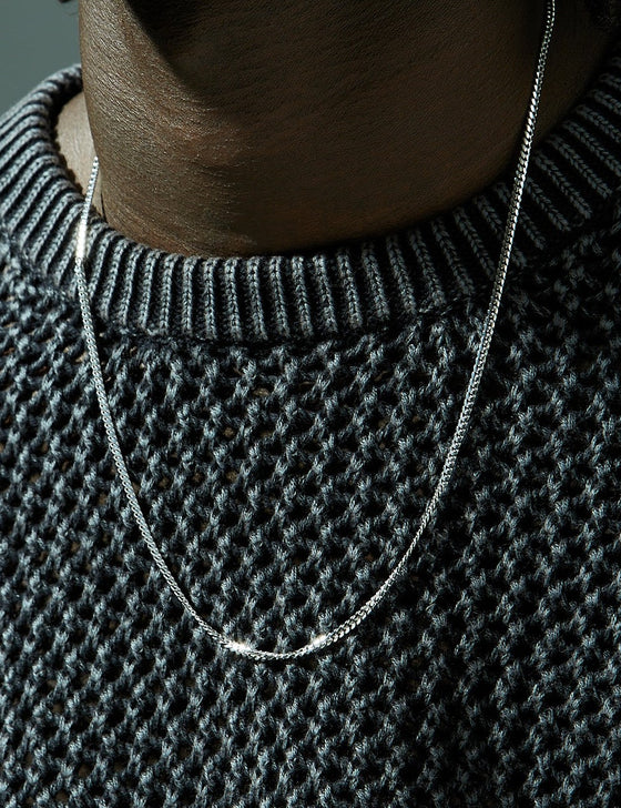 Sterling Silver Cuban Link Chain - 4mm