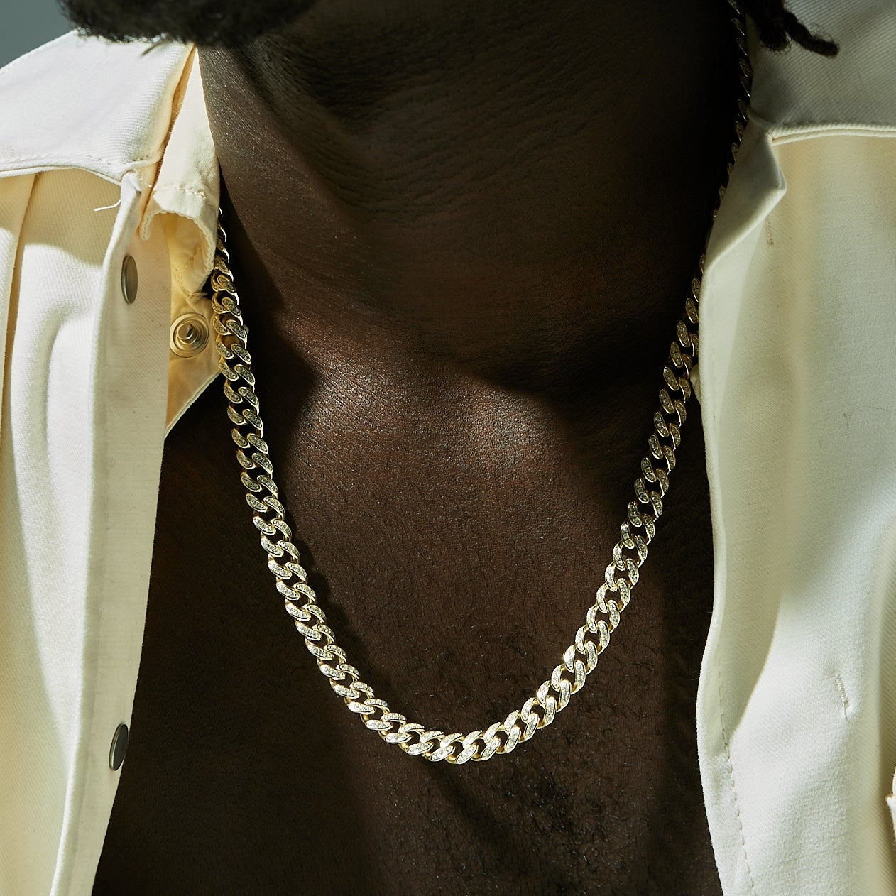 Iced Out Cuban Link Chain - 8mm