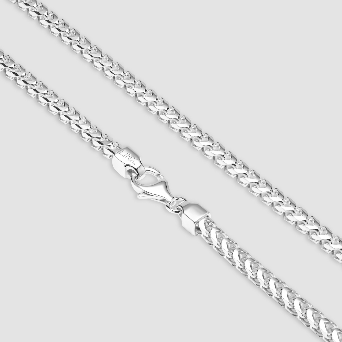 Sterling Silver Franco Chain - 4mm