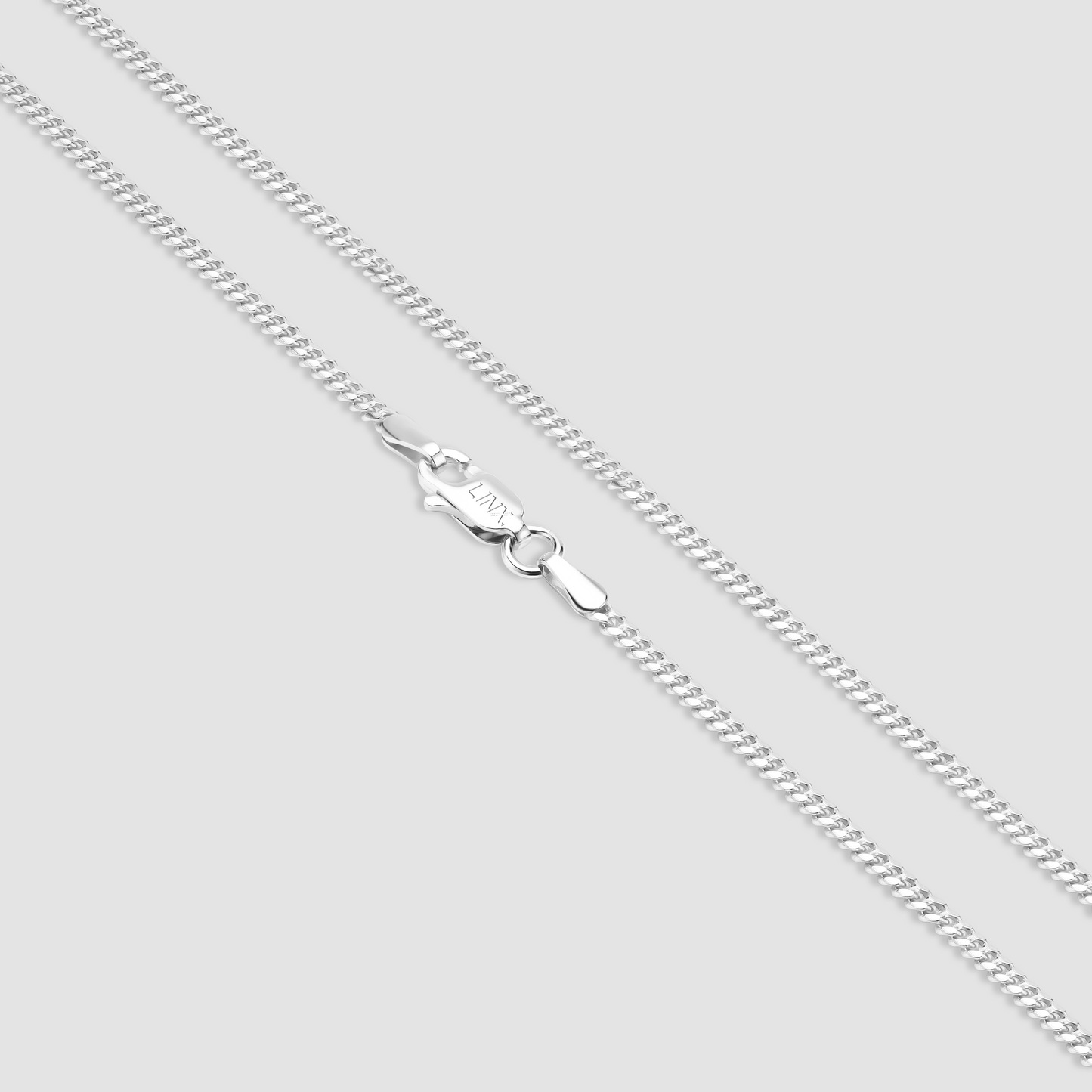 Sterling Silver Cuban Link Chain - 3mm