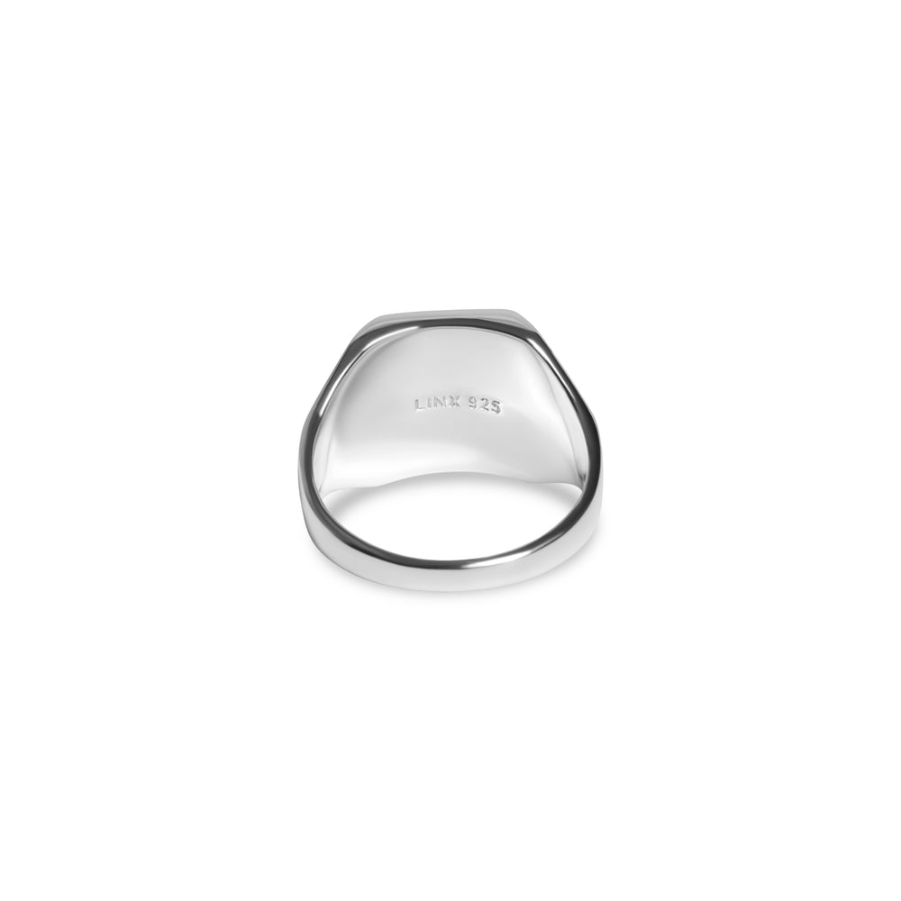 
                      
                        LINX Sterling Silver Essential Signet Ring
                      
                    