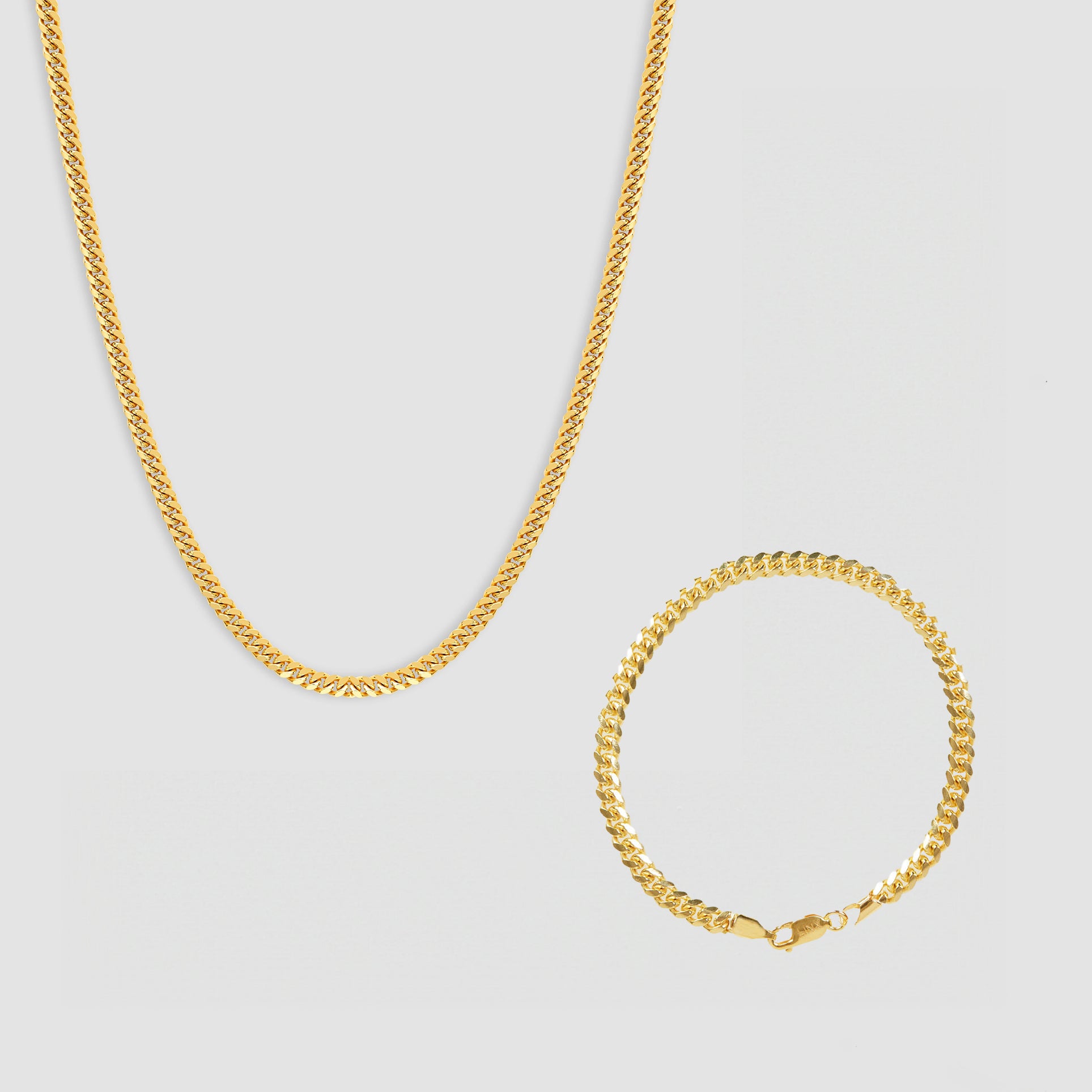 Small Chain Stack CUBAN LINK CHAIN STACK