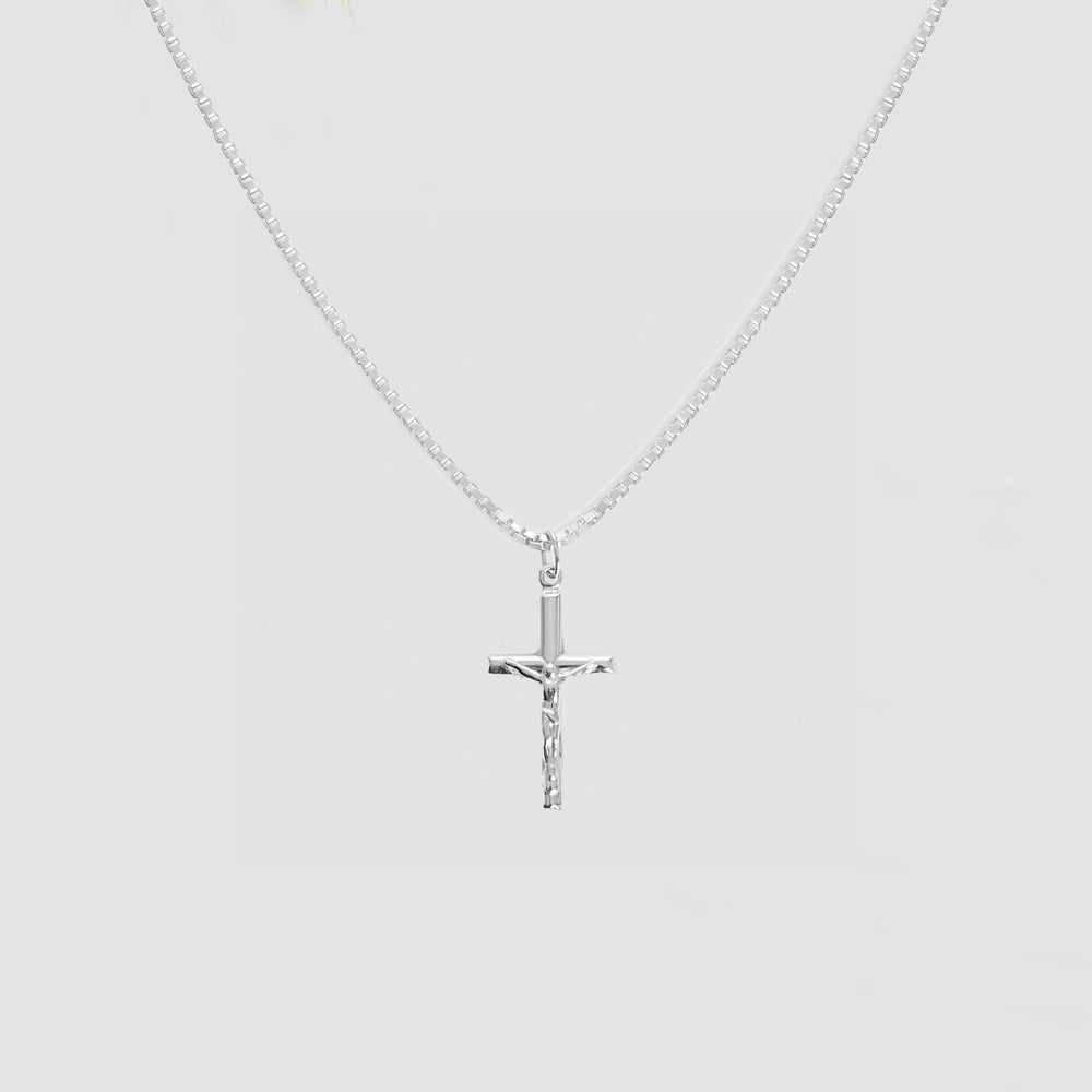 Sterling Silver Crucifix Necklace