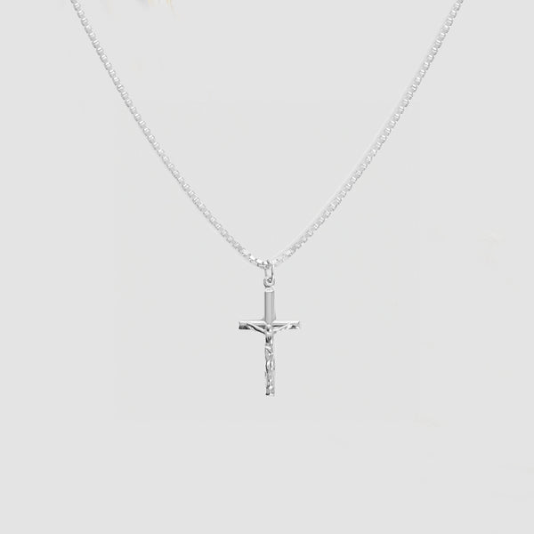 Sterling Silver Crucifix Necklace