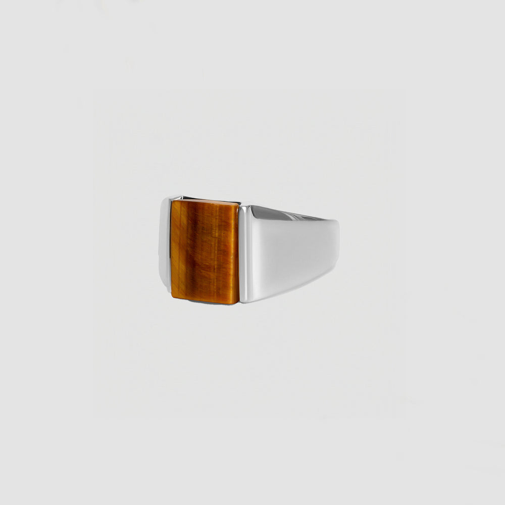 Sterling Silver Tiger Eye Ring