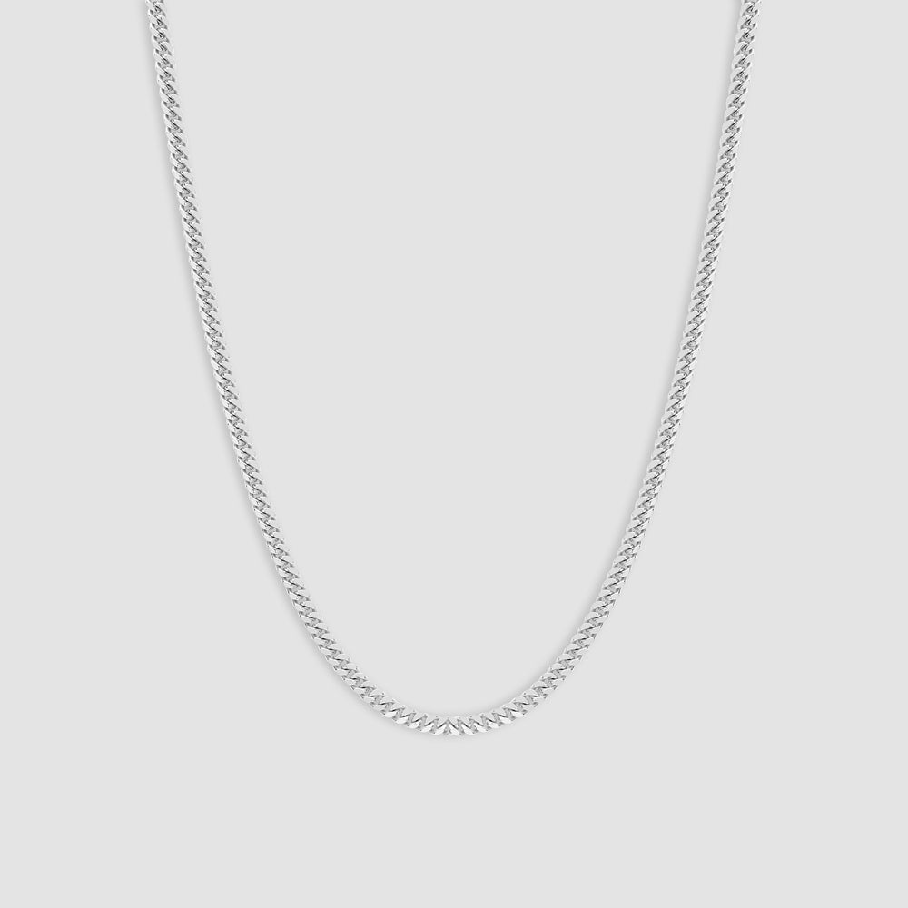 Sterling Silver Cuban Link Chain - 4mm