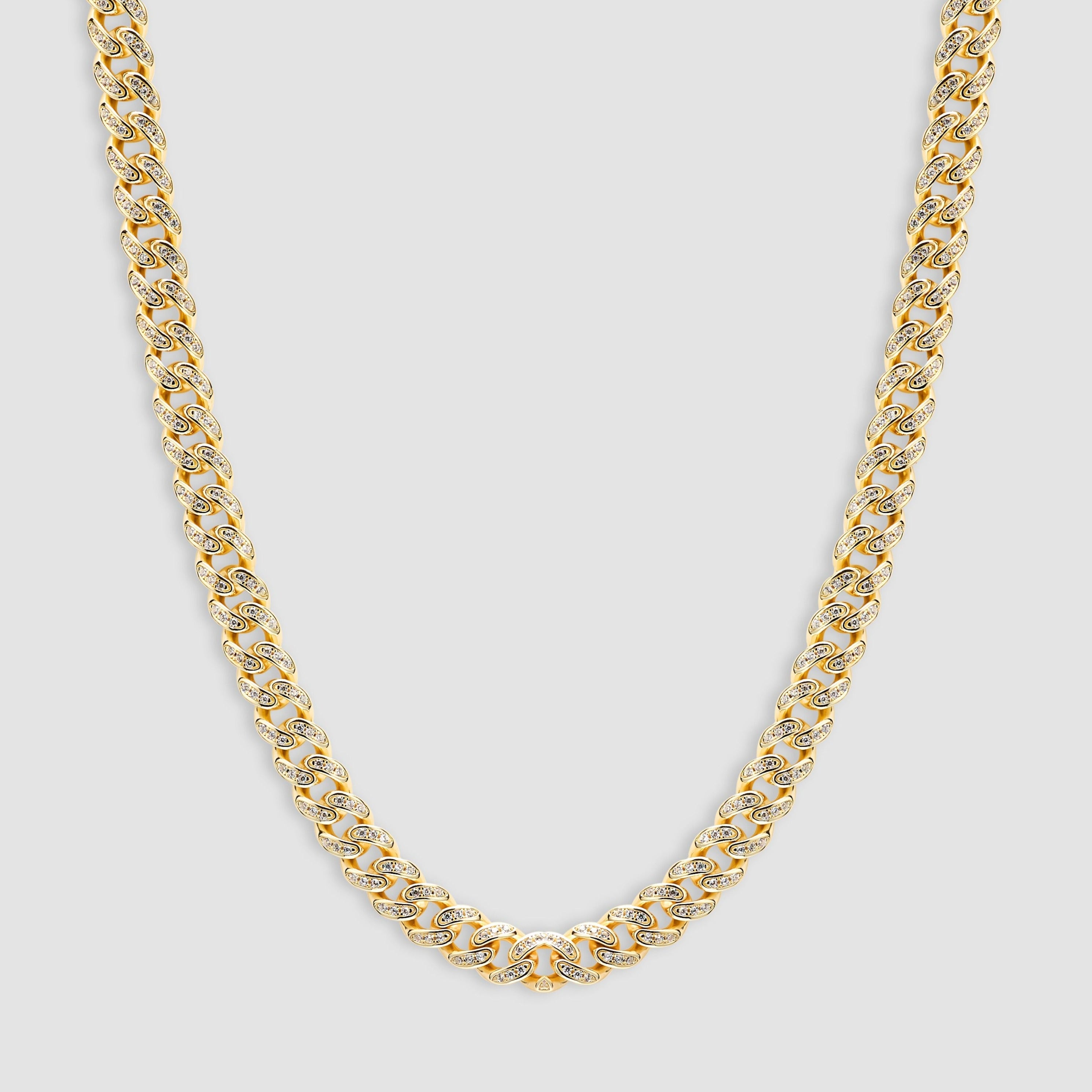Iced Out Cuban Link Chain - 8mm