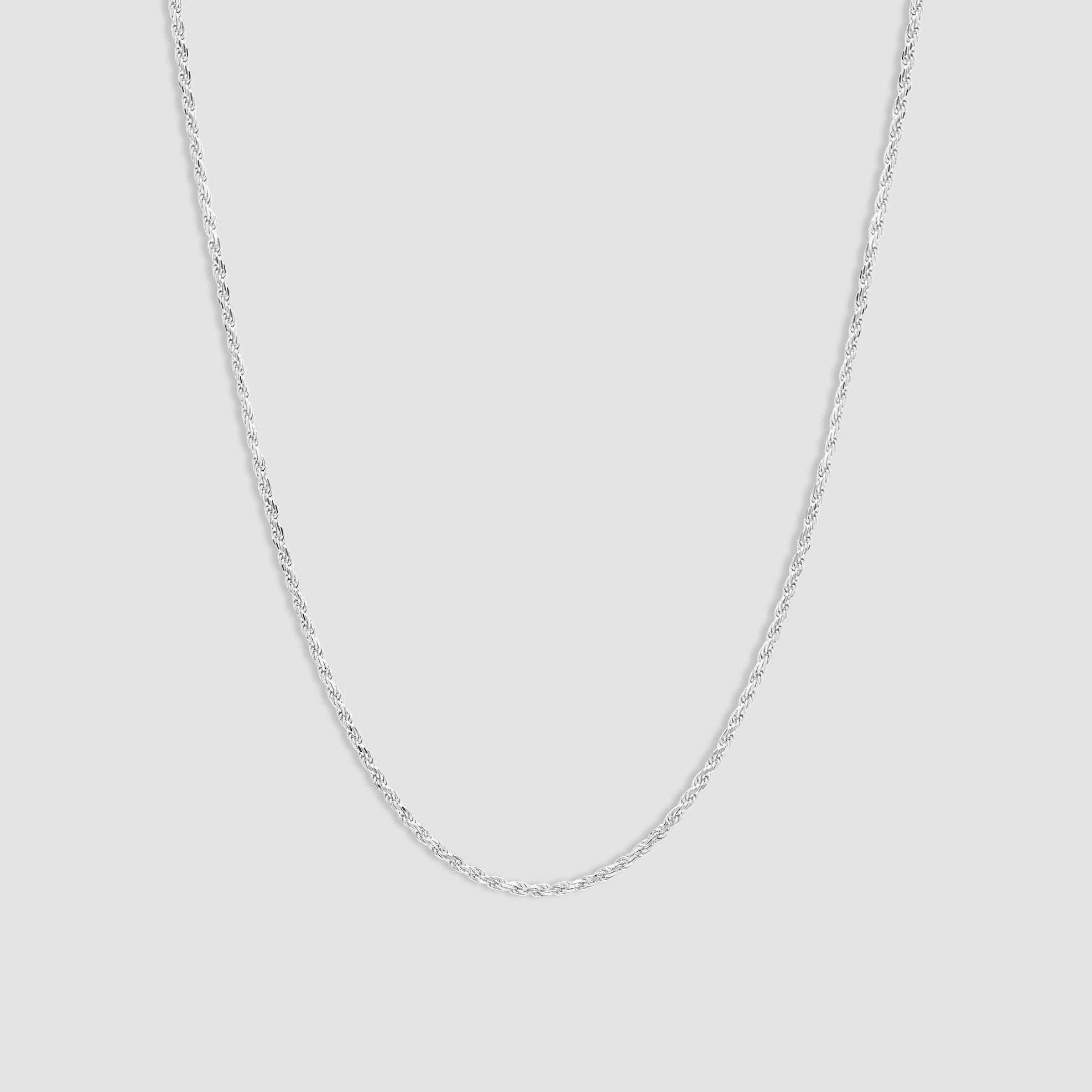 Sterling Silver Rope Chain - 4mm