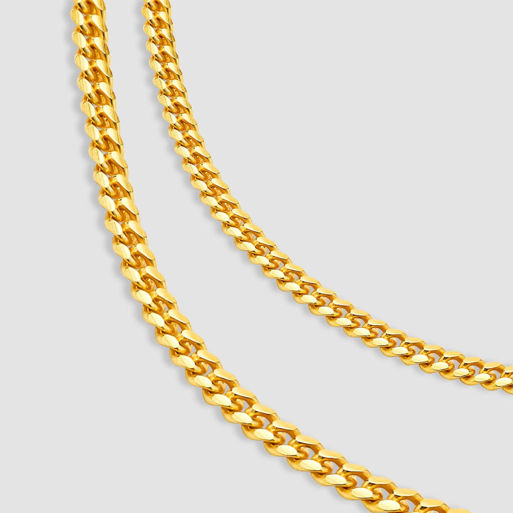 
                      
                        Cuban Link Chain - 3mm
                      
                    