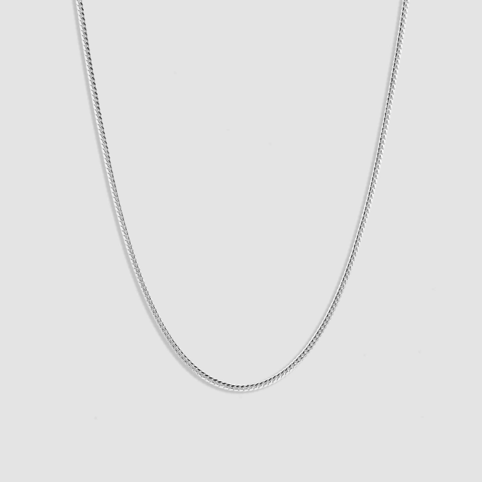 Sterling Silver Cuban Link Chain - 3mm