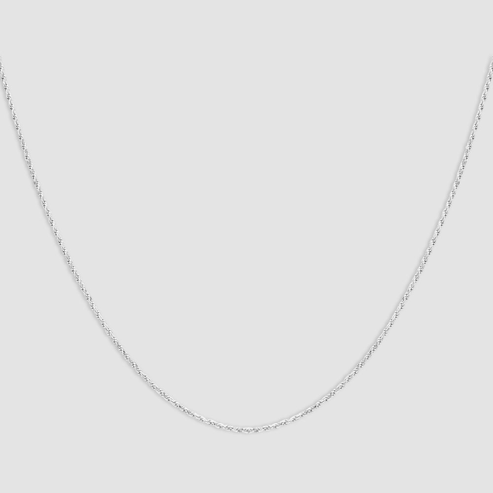 
                      
                        Sterling Silver Rope Chain - 2mm
                      
                    